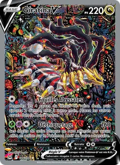 Giratina V, Origine Perdue Nº 186 Holo