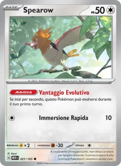 Spearow, 151 No. 021 Normal