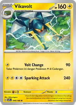 Vikavolt, Bimbingan Rasi No. 049 Normal