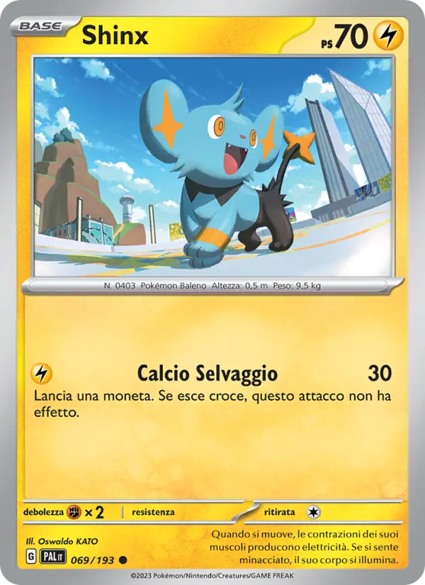 Shinx, Evoluzioni a Paldea No. 069