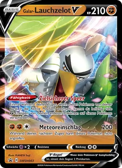 Galar-Lauchzelot V, SCSC Promokarten No. SWSH043 Holo