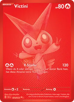 Victini, Schwarze Blitze No. 171 Holo