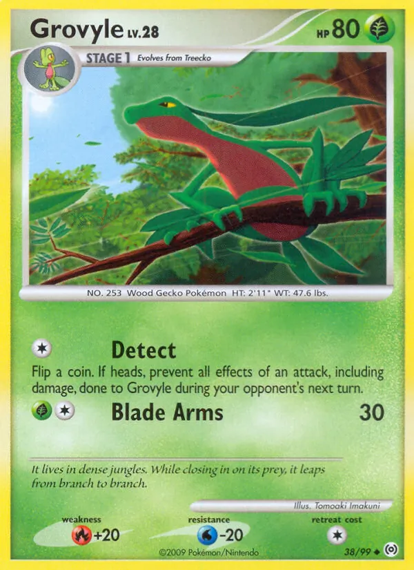 Grovyle, Arceus No. 38