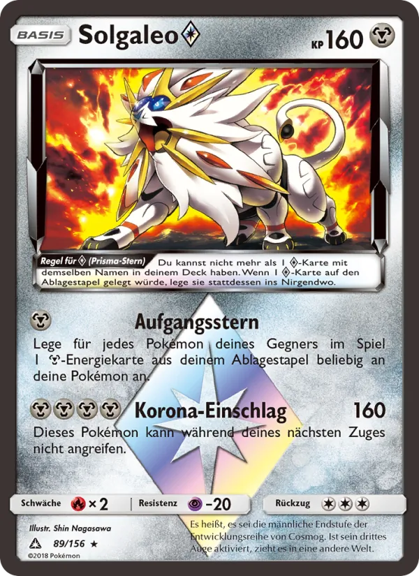 Solgaleo ◇, Ultra-Prisma No. 89