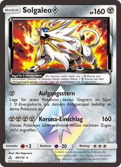 Solgaleo ◇, Ultra-Prisma No. 89 Normal