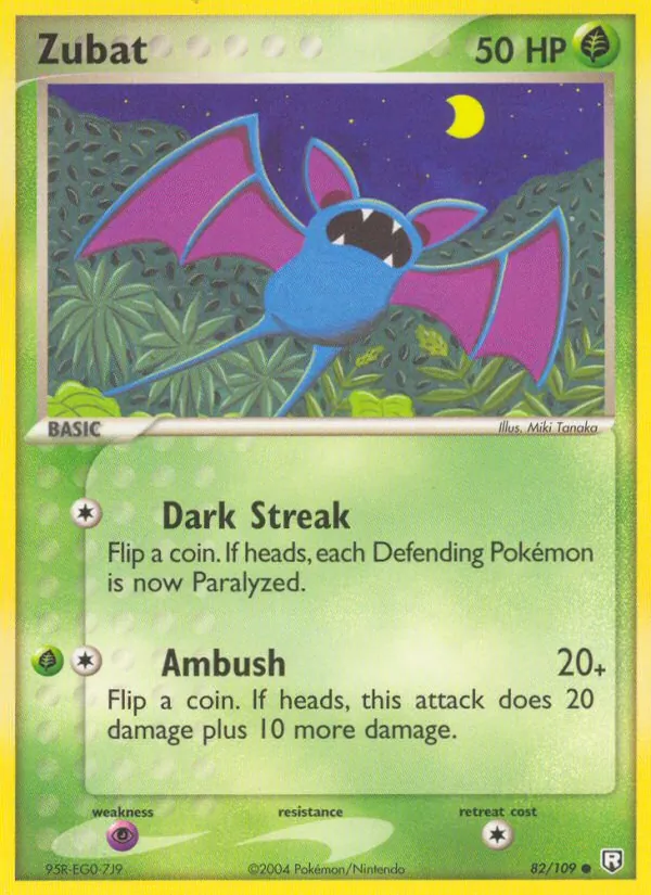 Zubat, Team Rocket Returns Nº 82
