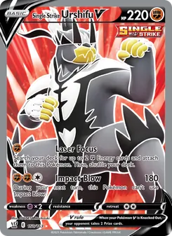 Single Strike Urshifu V, Battle Styles Nº 150 Holo