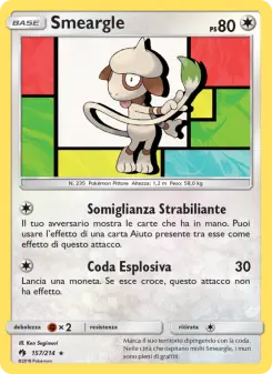 Smeargle, Tuoni Perduti Nº 157 Normal