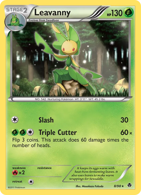 Leavanny, Emerging Powers Nº 8