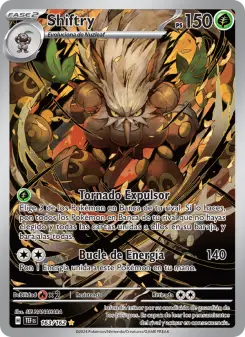 Shiftry, Fuerzas Temporales No. 163 Holo