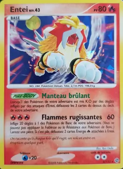 Entei, Merveilles Secrètes Nº 4 Holo