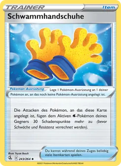 Schwammhandschuhe, Fusions Angriff Nº 243 Normal