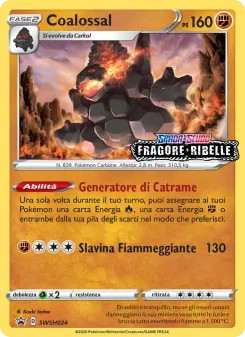 Coalossal, SPSC Promo Nº SWSH024 Holo