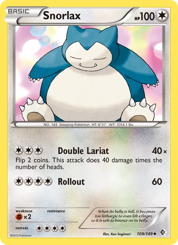 Snorlax, Boundaries Crossed No. 109