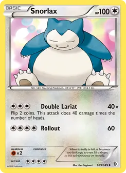 Snorlax, Boundaries Crossed No. 109 Normal