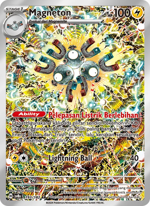 Magneton, Kilat Rasi No. 193