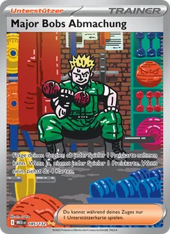 Major Bobs Abmachung, Mega-Entwicklung No. 185 Holo