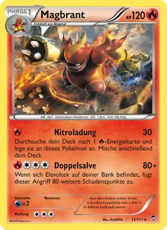 Magbrant, Fliegende Fäuste No. 11 Normal