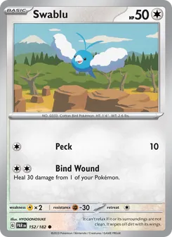 Swablu, Paradox Rift Nº 152 Normal
