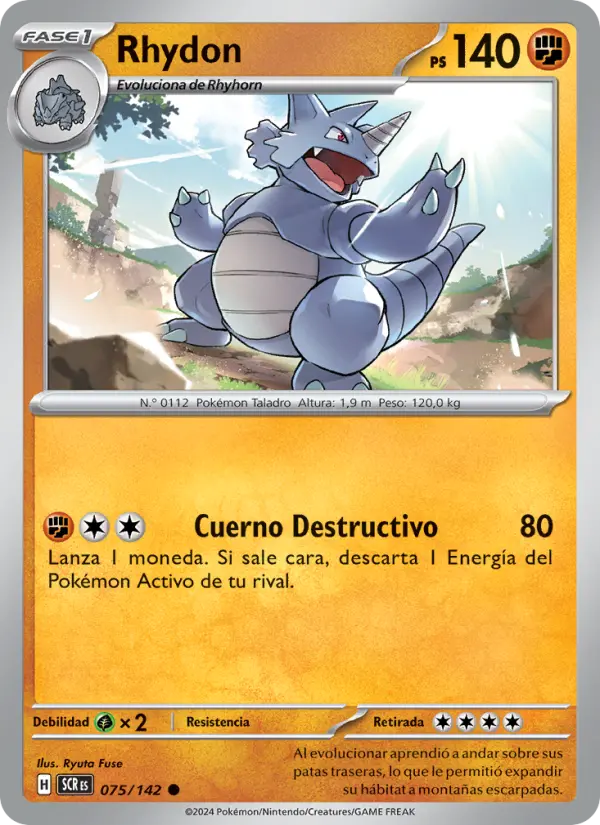 Rhydon, Corona Astral Nº 075