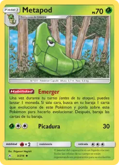 Metapod, Vínculos Indestructibles No. 3 Normal