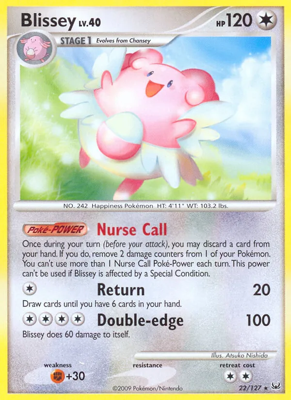 Blissey, Platinum No. 22