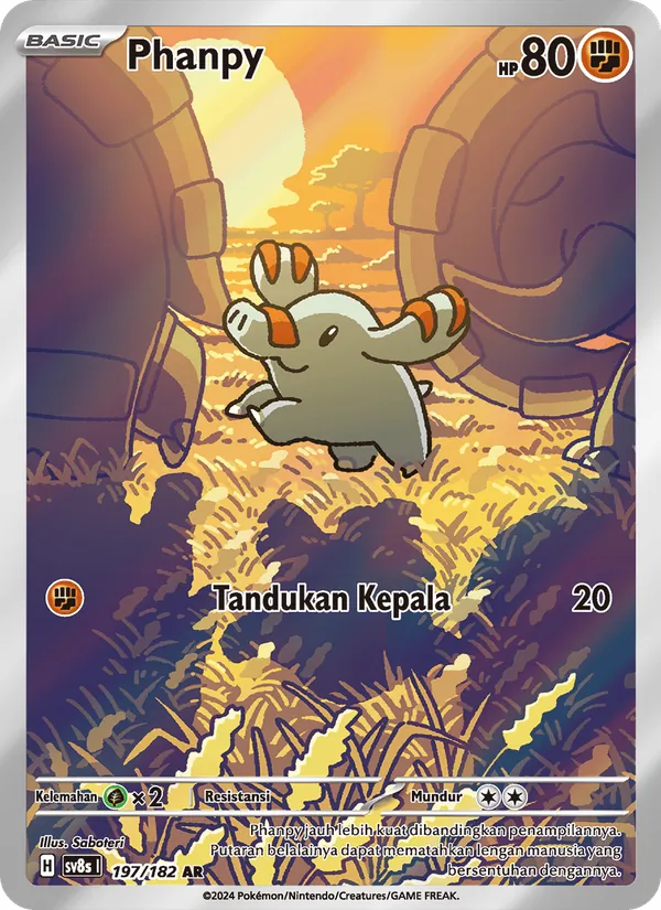 Phanpy, Kilat Rasi Nº 197