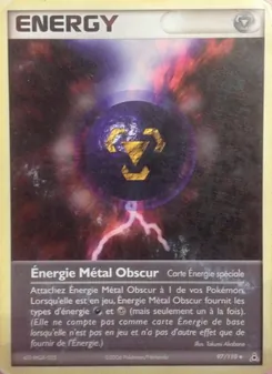 Énergie Métal Obscur, EX Fantômes Holon No. 97 Normal