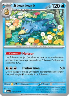Akwakwak, Héros Transcendants Nº 040 Normal