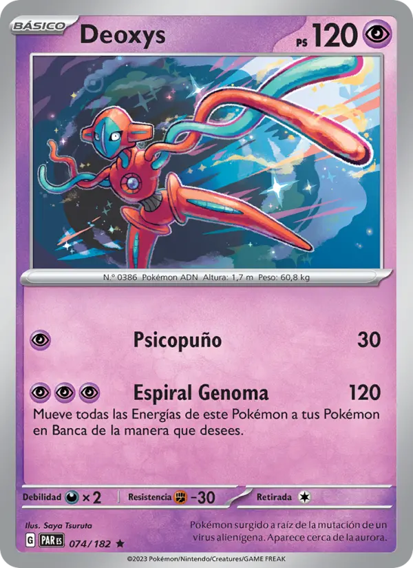 Deoxys, Brecha Paradójica Nº 074