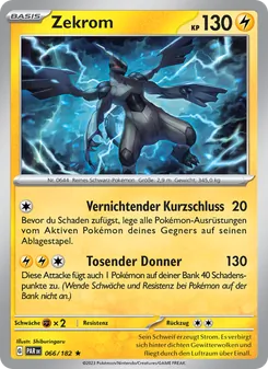 Zekrom, Paradoxrift No. 066 Holo