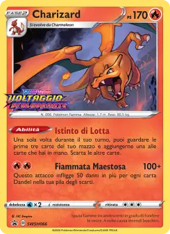 Charizard, SPSC Promo No. SWSH066 Holo