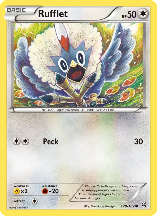 Rufflet, BREAKthrough Nº 129