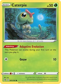 Caterpie, Rebel Clash No. 1