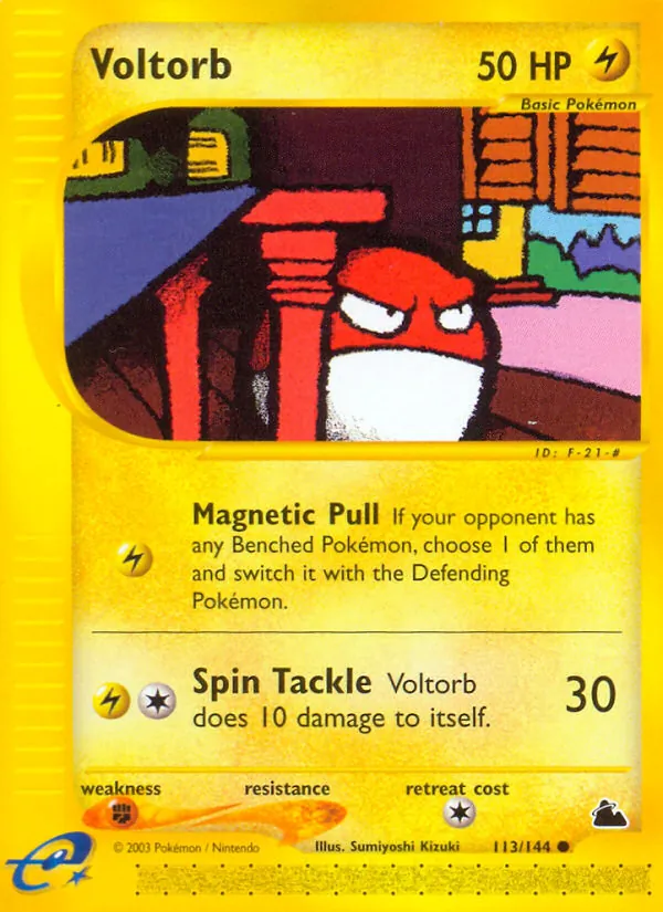 Voltorb, Skyridge Nº 113