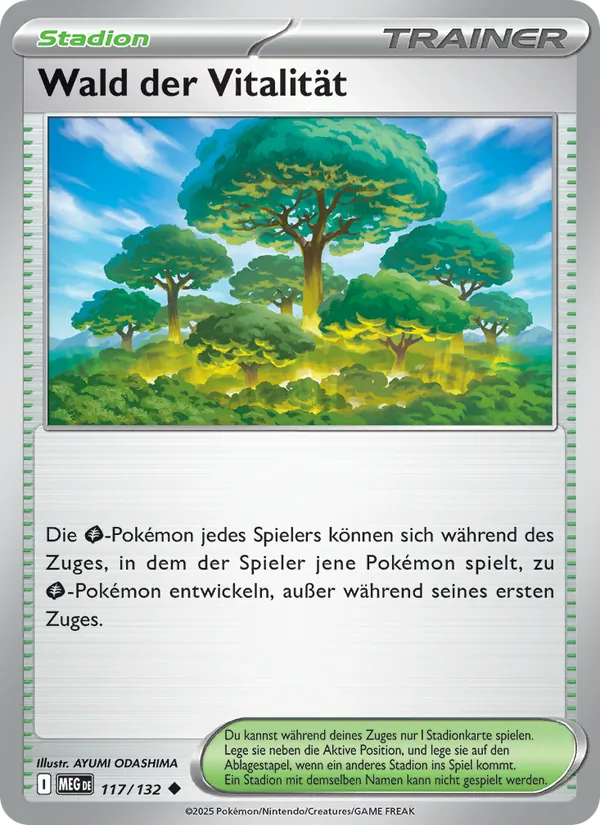 Wald der Vitalität, Mega-Entwicklung Nº 117