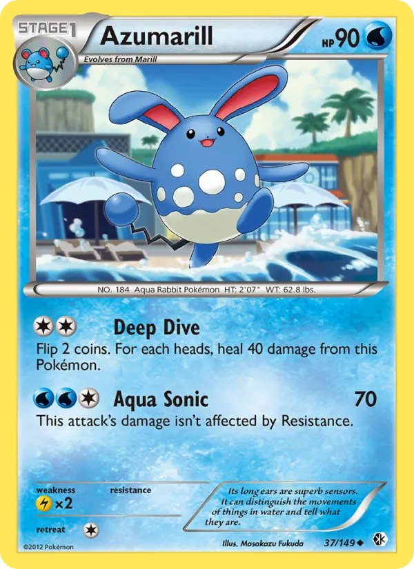 Azumarill, Boundaries Crossed No. 37
