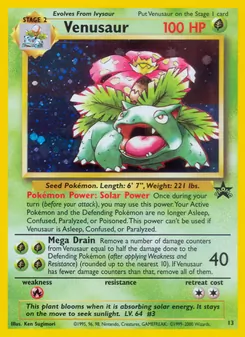 Venusaur, Wizards Black Star Promos No. 13 Normal