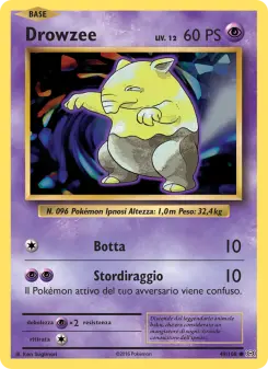 Drowzee, Evoluzioni Nº 49 Normal