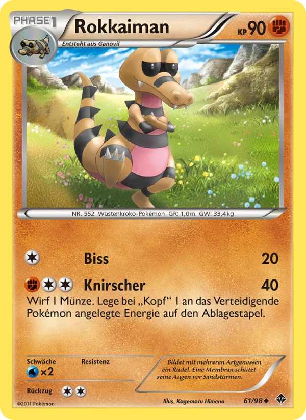 Rokkaiman, Aufstreben der Mächtigen Nº 61