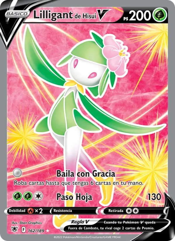 Lilligant de Hisui V, Resplandor Astral No. 162