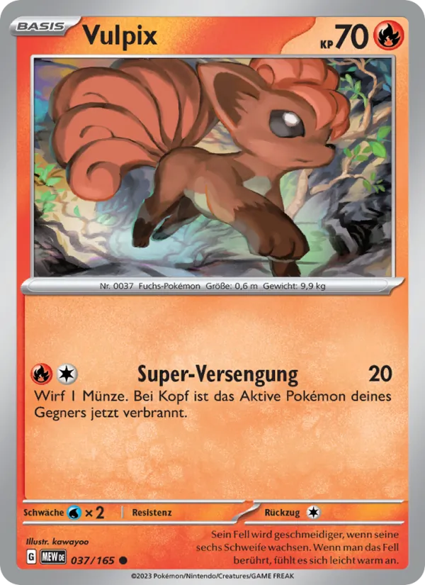 Vulpix, 151 No. 037