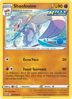 Shaofouine, Styles de combat Nº 77 Normal