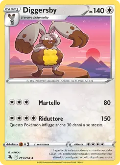 Diggersby, Colpo Fusione No. 215 Normal