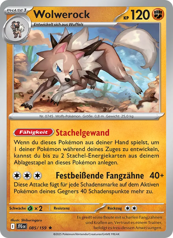 Wolwerock, Reisegefährten No. 085