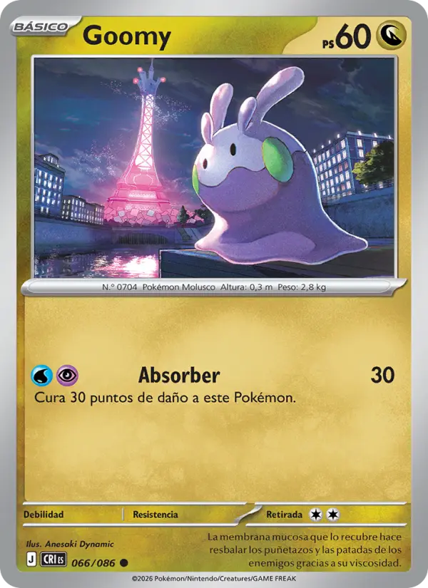 Goomy, Caos Creciente Nº 066