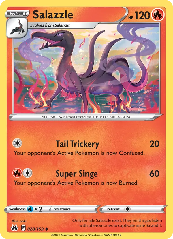 Salazzle, Crown Zenith No. 028