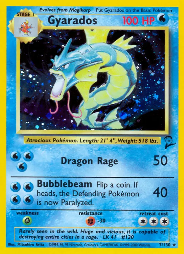 Gyarados, Base Set 2 No. 7