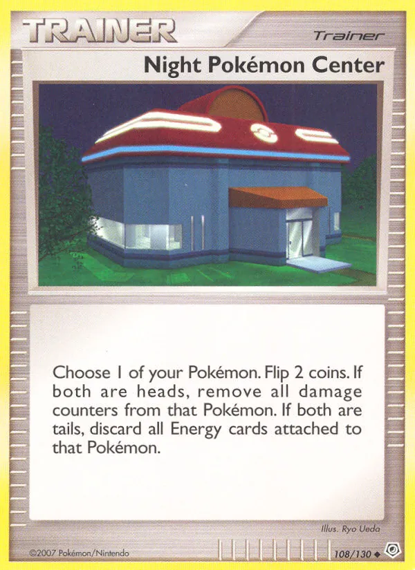 Night Pokémon Center, Diamond & Pearl No. 108