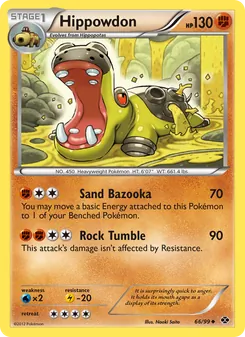 Hippowdon, Next Destinies Nº 66 Normal